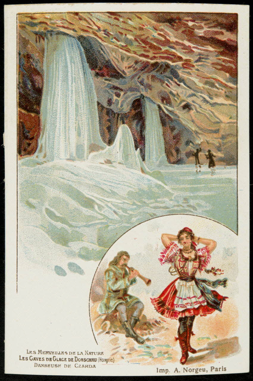 Bouillon-Rivoyre ; Norgeu A. carte réclame chromo Paris 1877-1893 1995.1.2840.5 Photo