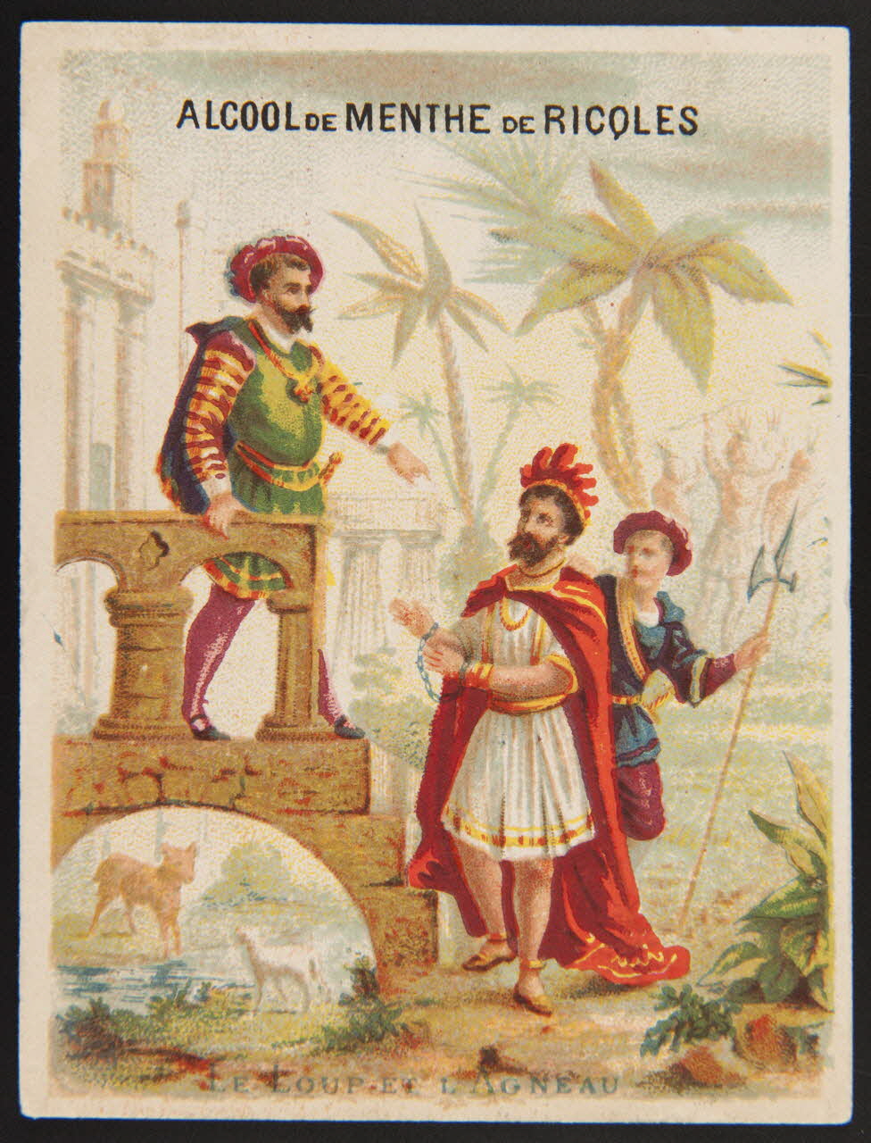 Cochet et Roulié ; Bouillon-Rivoyre carte réclame chromo Paris 1877-1893 1995.1.2845.11 Photo