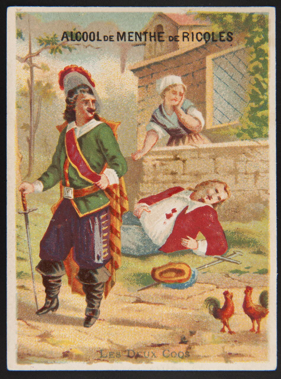 Cochet et Roulié ; Bouillon-Rivoyre carte réclame chromo Paris 1878-1880 1995.1.2845.6 Photo