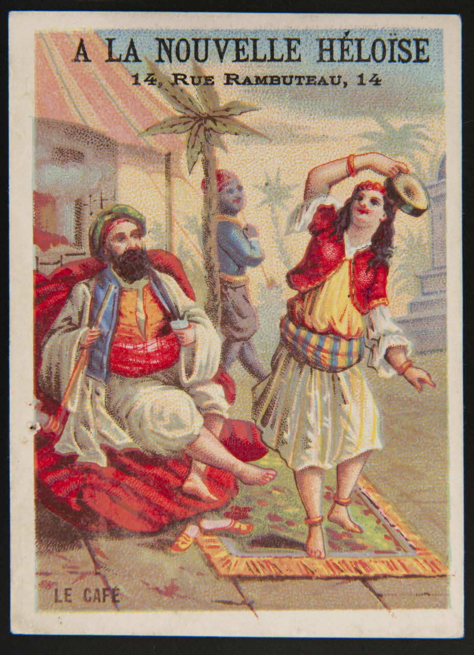 Bouillon-Rivoyre ; Cochet et Roulié carte réclame chromo Paris 1878-1880 1995.1.2847.3 Photo