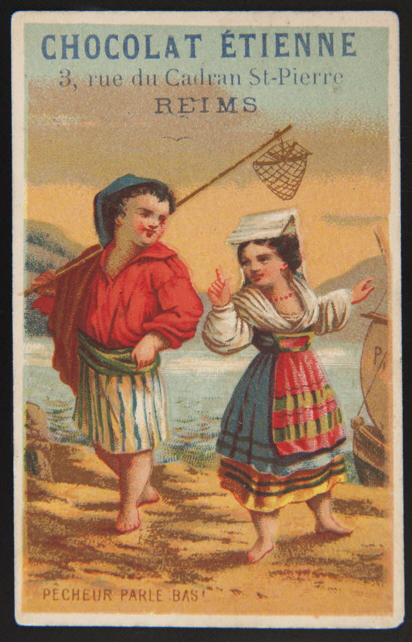 Bouillon-Rivoyre carte réclame chromo Paris 1877-1893 1995.1.2849.6 Photo