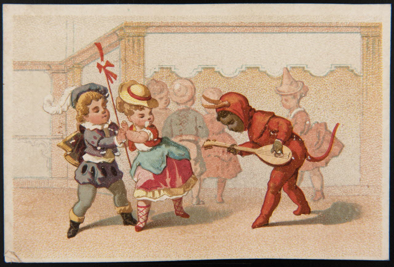 Testu & Massin carte réclame chromo Paris 1876-1903 1995.1.2851.1 Photo