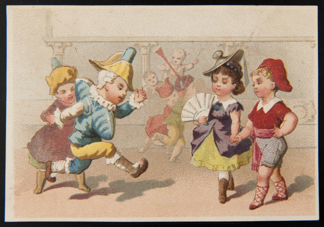 Testu & Massin carte réclame chromo Paris 1876-1903 1995.1.2851.2 Photo