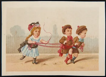 Testu & Massin carte réclame chromo Paris 1876-1903 1995.1.2852.13 Photo