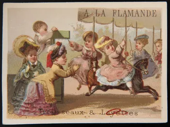 Testu & Massin carte réclame chromo Paris 1876-1878 1995.1.2852.5 Photo