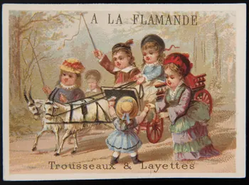 Testu & Massin carte réclame chromo Paris 1876-1878 1995.1.2852.6 Photo