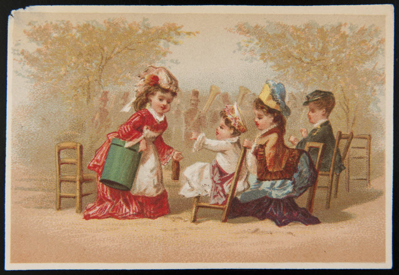 Testu & Massin carte réclame chromo Paris 1876-1903 1995.1.2852.8 Photo