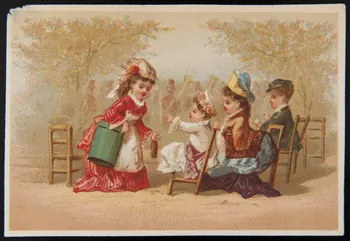 Testu & Massin carte réclame chromo Paris 1876-1903 1995.1.2852.8 Photo