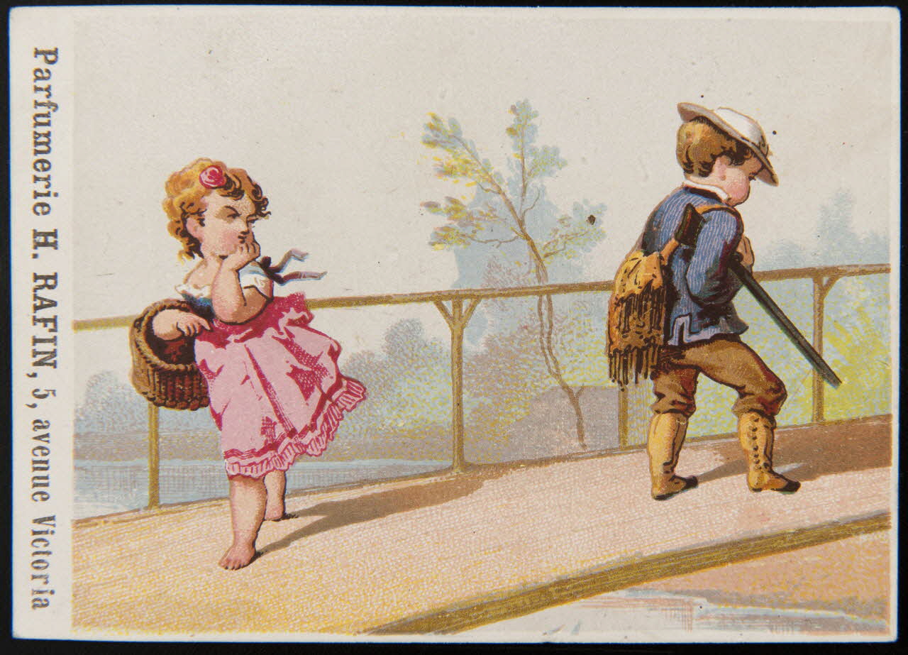 Testu & Massin carte réclame chromo Paris 1876-1903 1995.1.2853.1 Photo