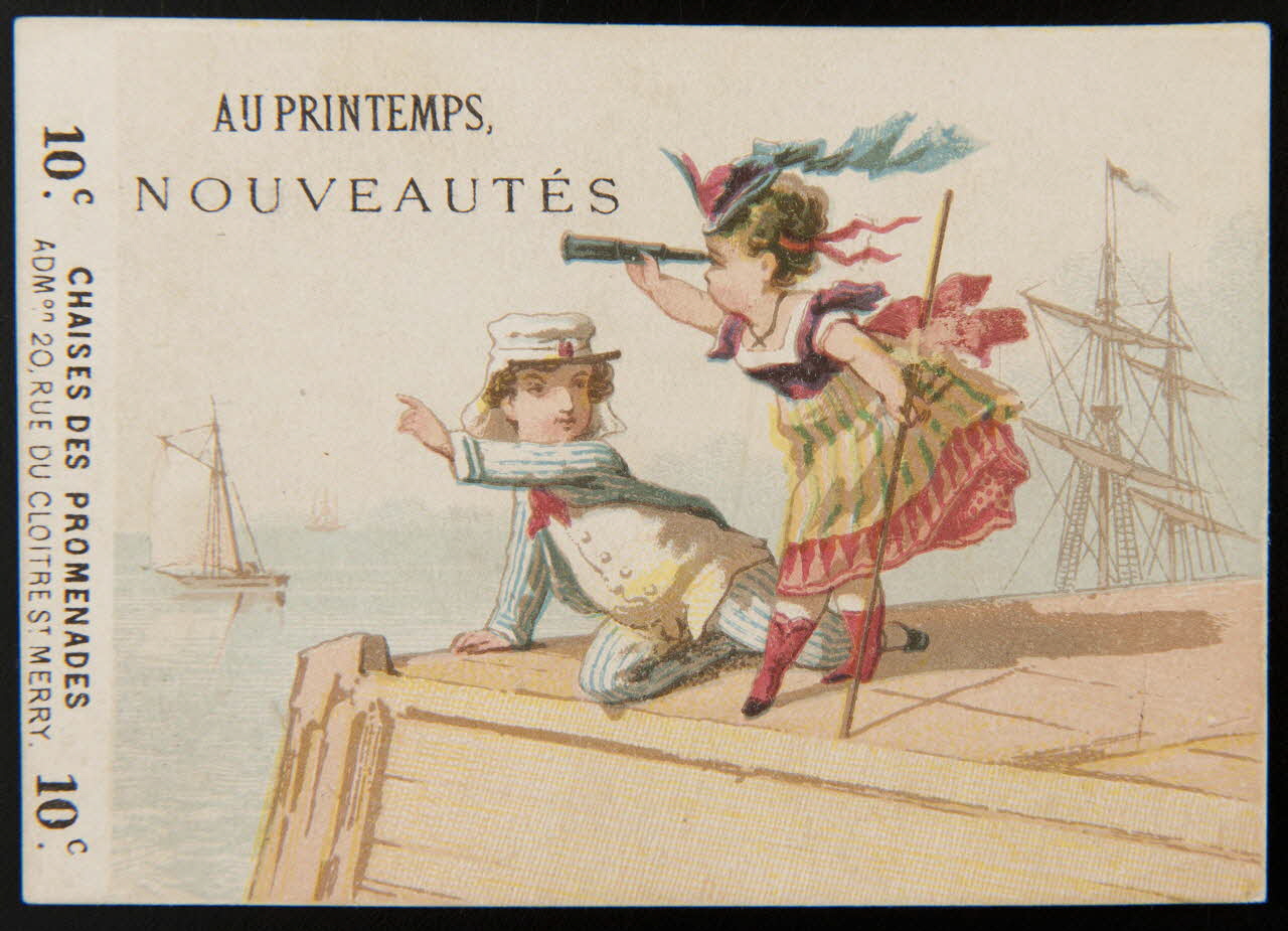 Testu & Massin carte réclame chromo Paris (lieu d'édition) publicité (commerce 1876 1995.1.2853.13 Photo