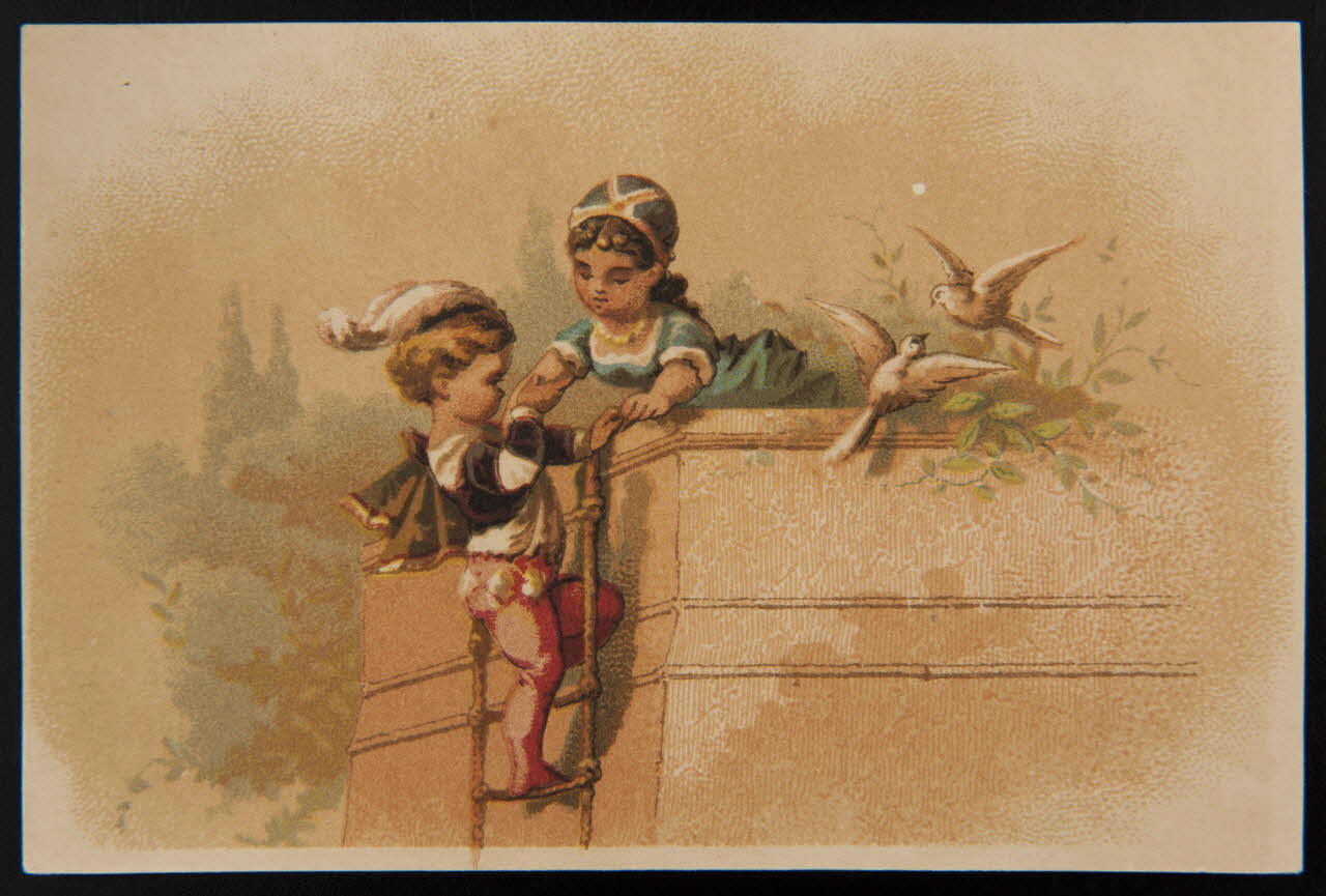 Testu & Massin carte réclame chromo Paris 1876-1903 1995.1.2853.20 Photo