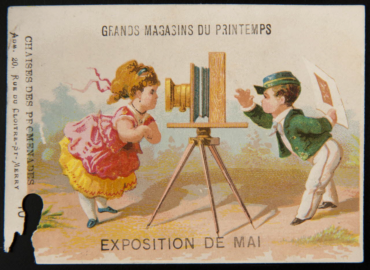 Testu & Massin ; Testu & Massin (éditeur) Brunswick & C carte réclame chromo Paris 1876-1903 1995.1.2853.24 Photo