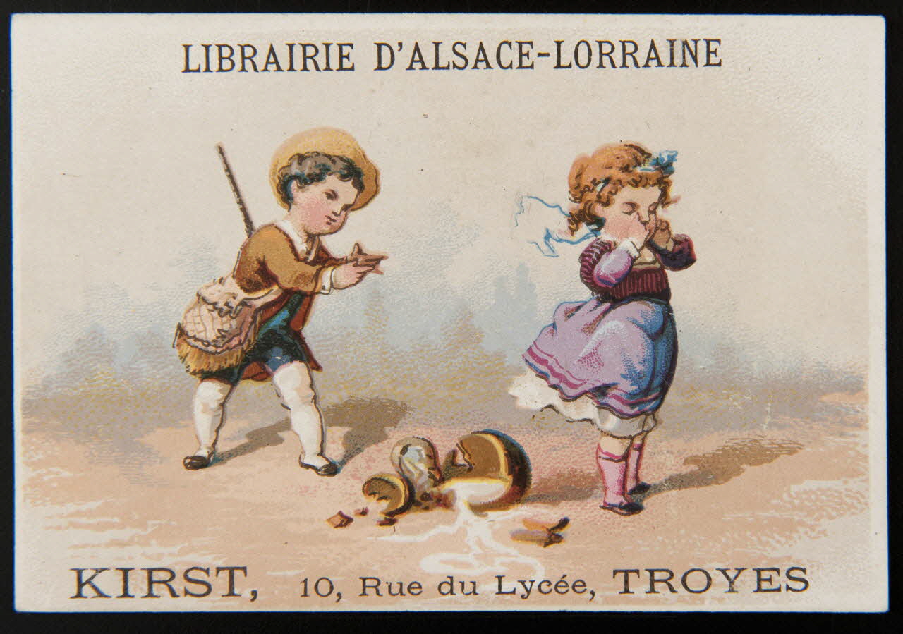Testu & Massin carte réclame chromo Paris 1876-1878 1995.1.2853.34 Photo