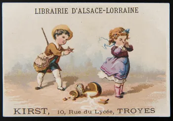 Testu & Massin carte réclame chromo Paris 1876-1878 1995.1.2853.34 Photo