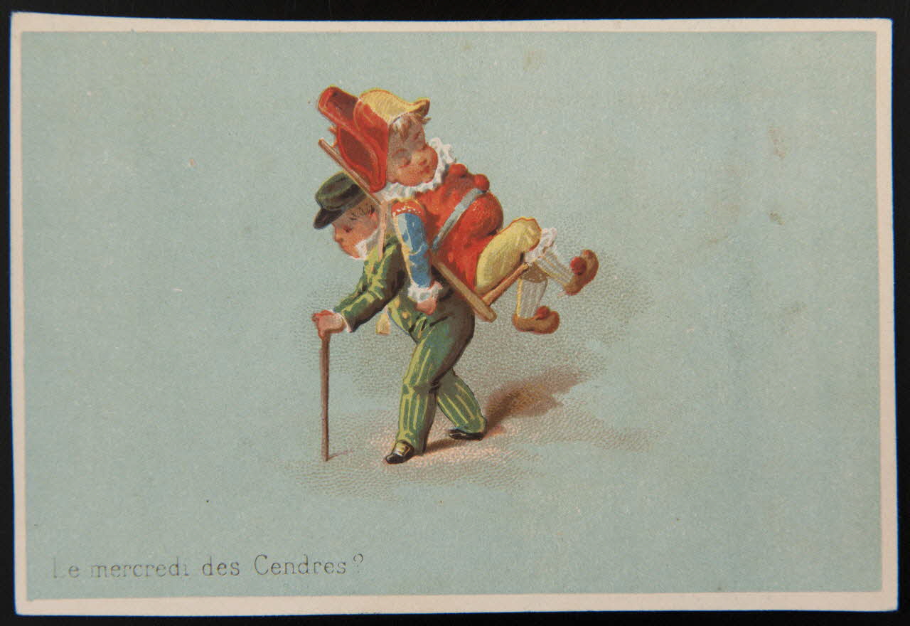 carte réclame chromo Paris 1876-1903 1995.1.2854.16 Photo