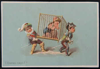 Testu & Massin carte réclame chromo Paris 1876-1903 1995.1.2854.6 Photo