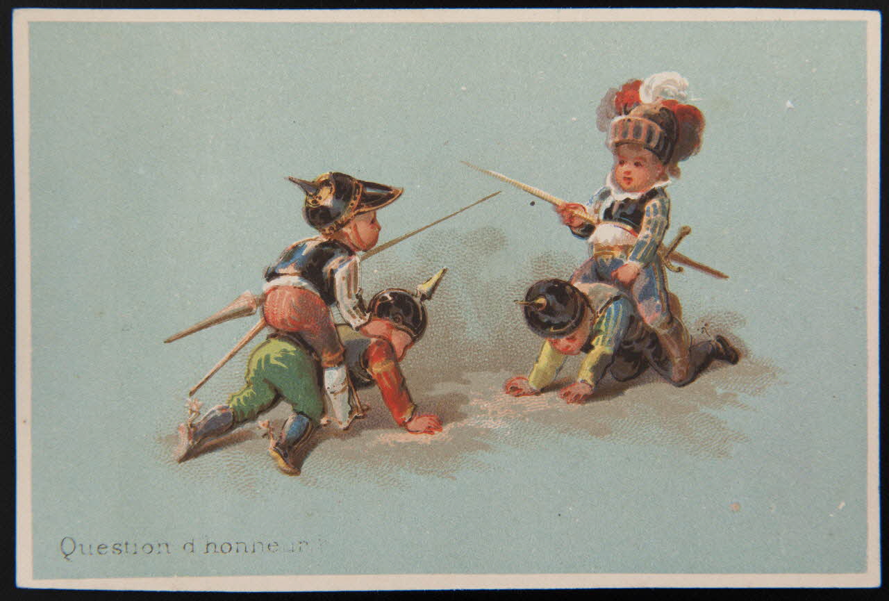 Testu & Massin carte réclame chromo Paris 1876-1903 1995.1.2854.9 Photo