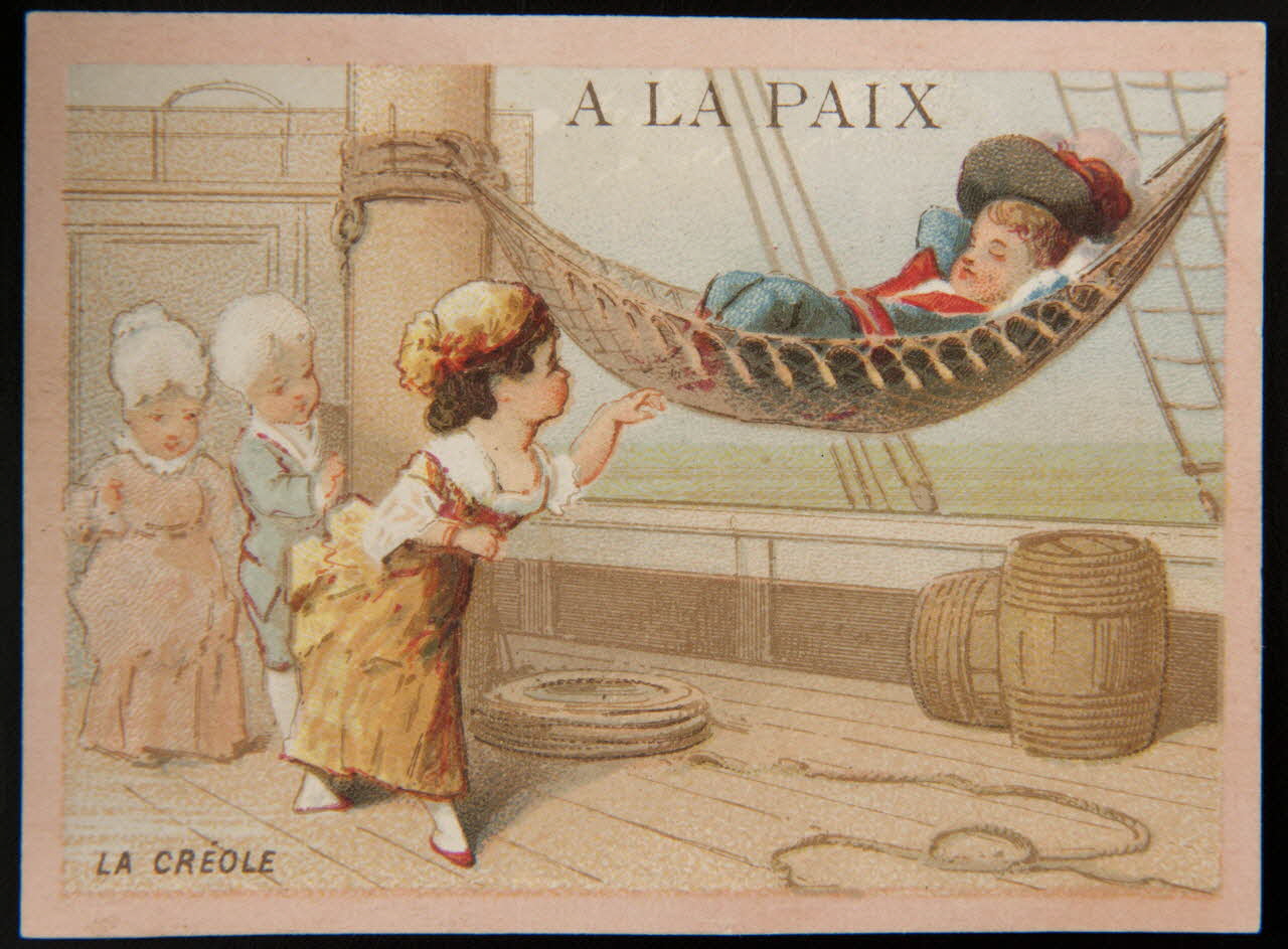 Testu & Massin carte réclame chromo Paris 1876-1878 1995.1.2855.3 Photo