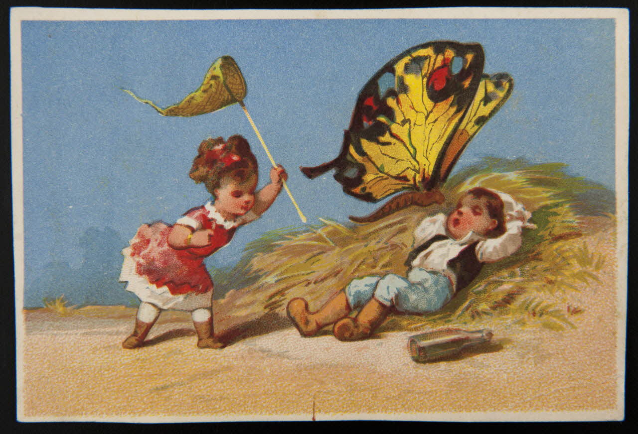 Testu & Massin carte réclame chromo Paris 1876-1903 1995.1.2856.4 Photo