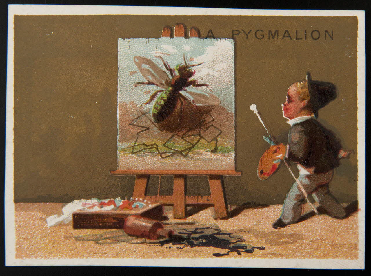 Testu & Massin carte réclame chromo Paris 1876-1903 1995.1.2856.5 Photo