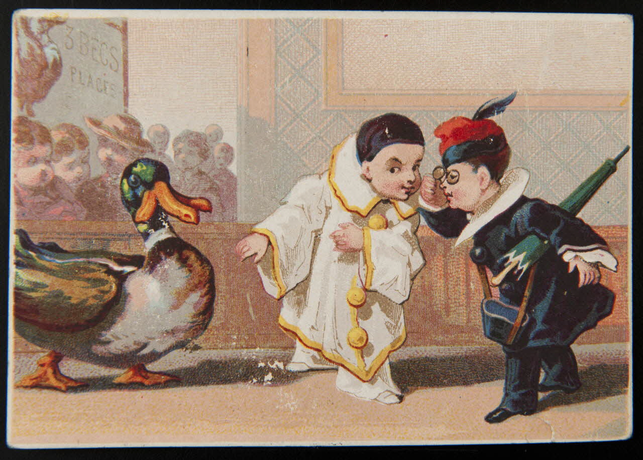 Testu & Massin carte réclame chromo Paris 1876-1903 1995.1.2857.1 Photo