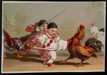 Testu & Massin carte réclame chromo Paris 1876-1903 1995.1.2857.4  Photo