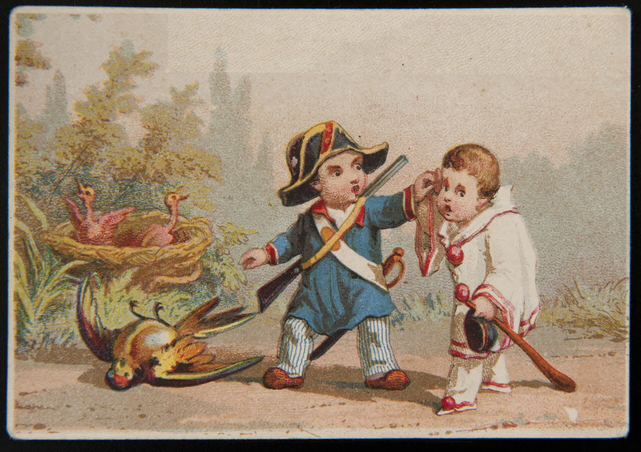 Testu & Massin carte réclame chromo Paris 1876-1903 1995.1.2857.5 Photo