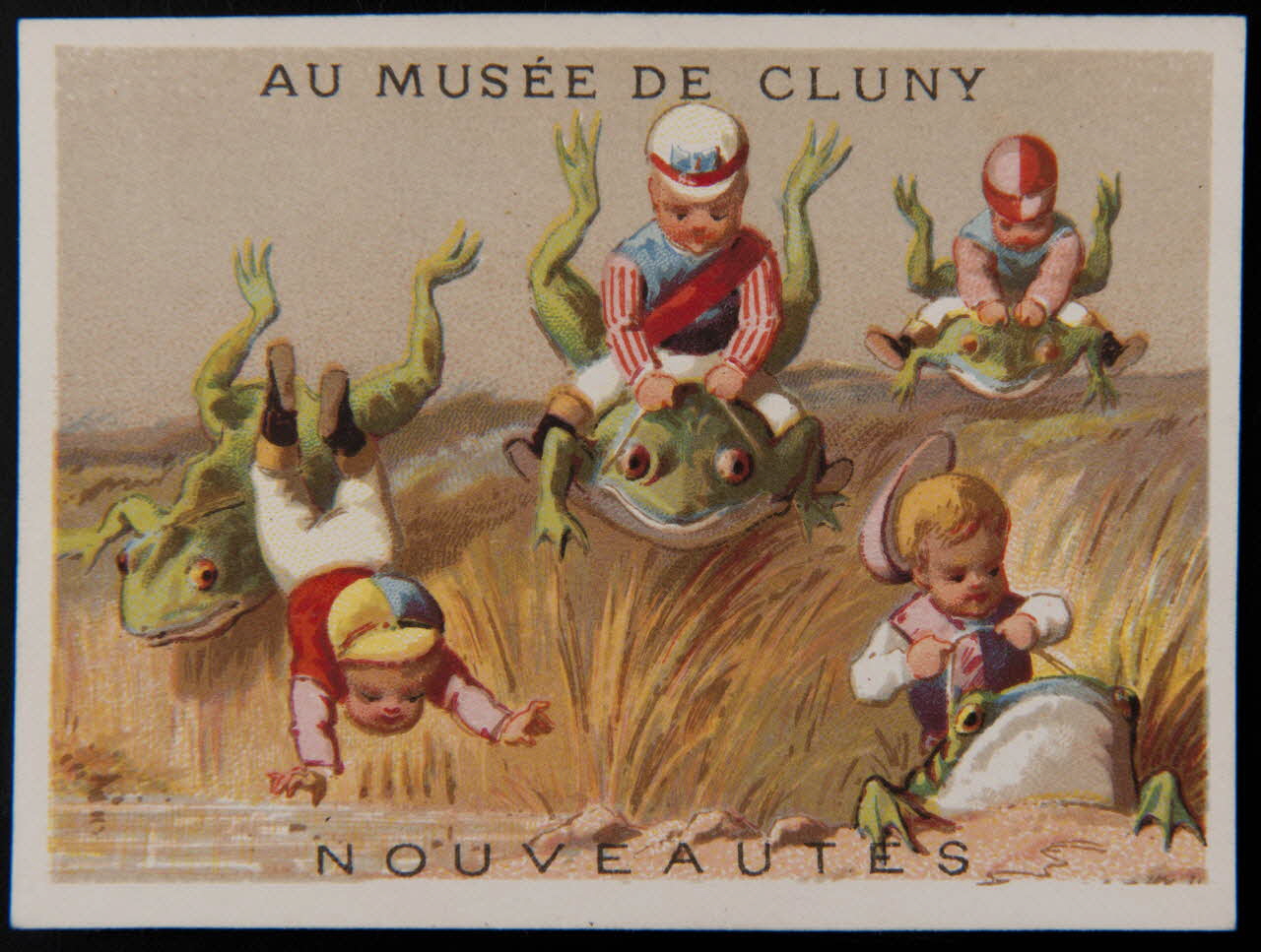 Testu & Massin carte réclame chromo Paris 1876-1903 1995.1.2858.1 Photo