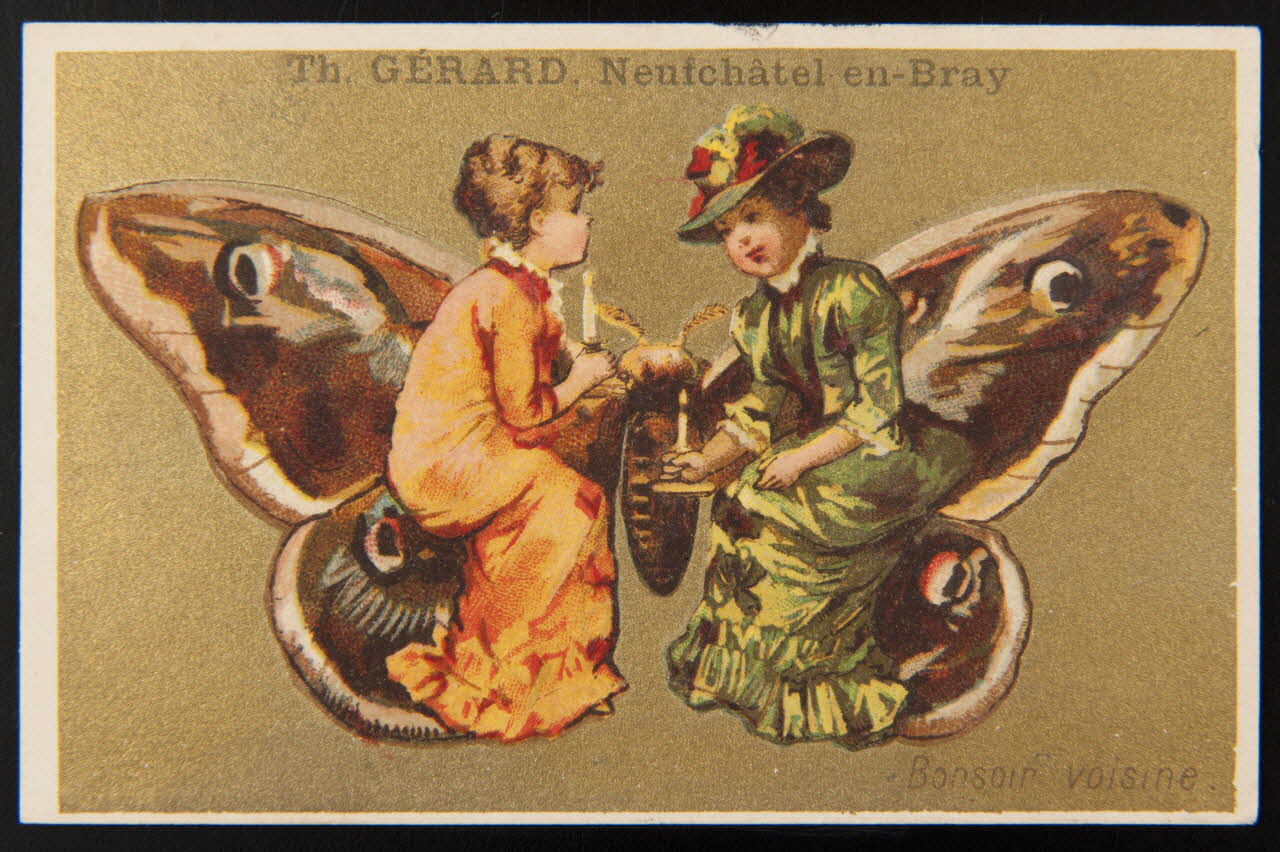 Testu & Massin ; J. Pézieux et fils (imprimeu carte réclame chromo Paris 1876-1903 1995.1.2860.1 Photo