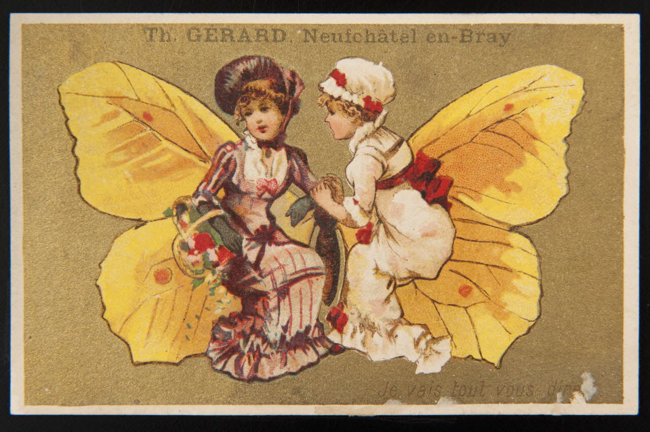 Testu & Massin ; J. Pézieux et fils (imprimeu carte réclame chromo Paris 1876-1903 1995.1.2860.3 Photo