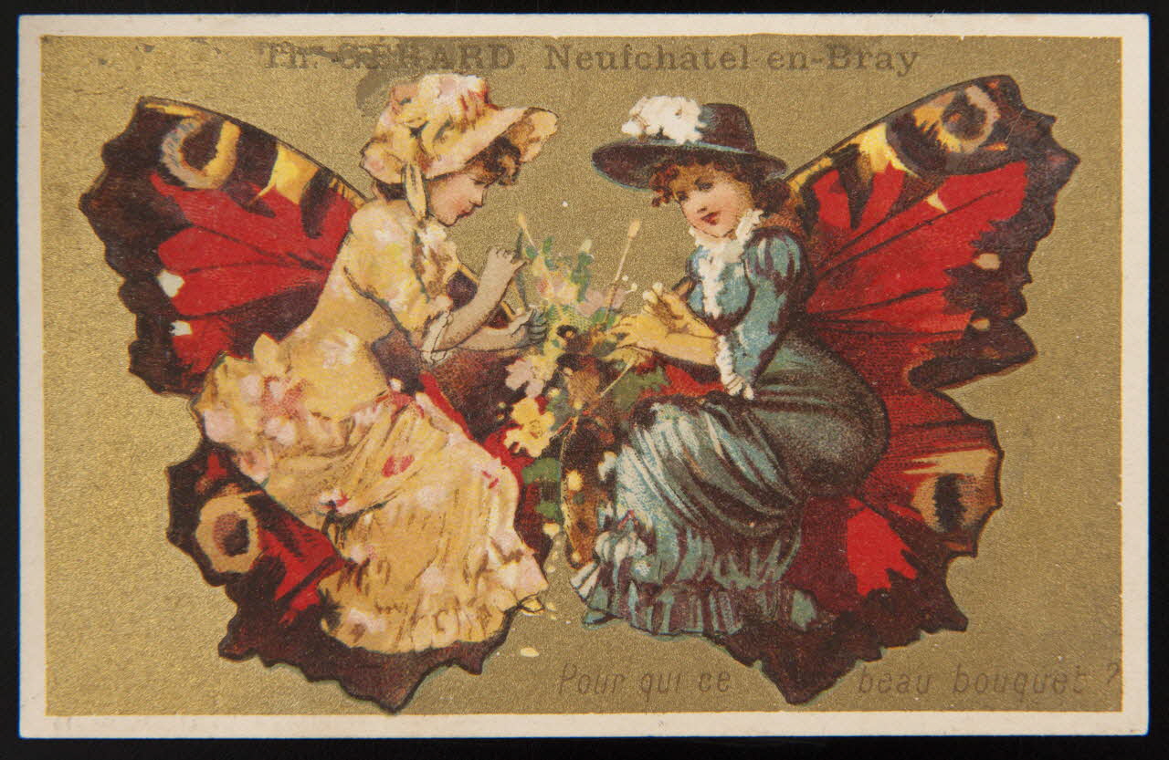 Testu & Massin ; J. Pézieux et fils (imprimeu carte réclame chromo Paris 1876-1903 1995.1.2860.5 Photo