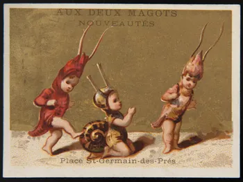 Testu & Massin carte réclame chromo Paris 1876-1878 1995.1.2861.5 Photo