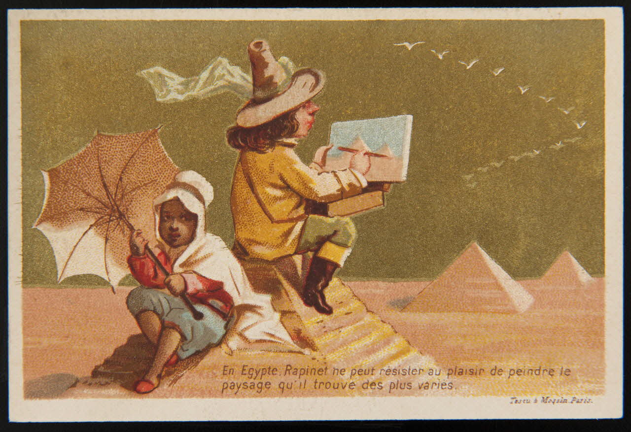 Testu & Massin carte réclame chromo Paris 1879-1903 1995.1.2863.7 Photo