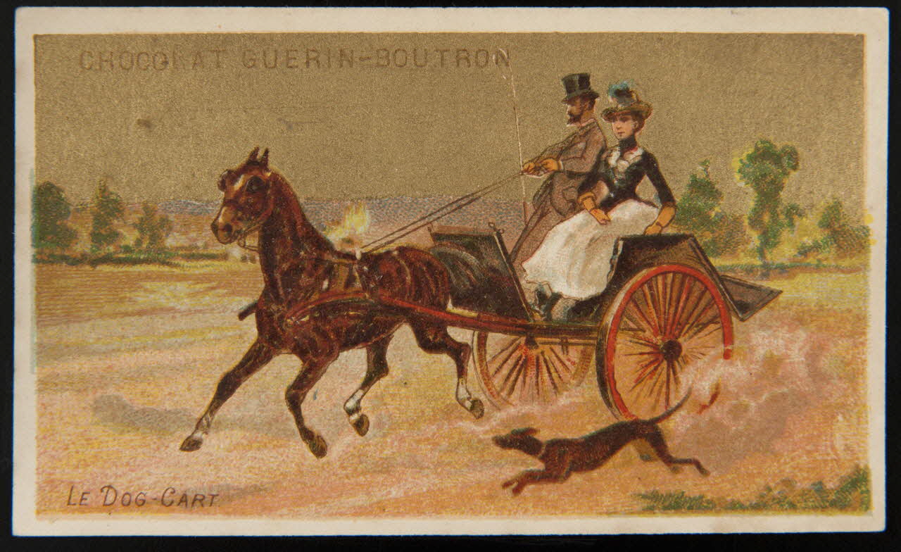 Testu & Massin ; Testu & Massin et F. Champenois & Cie carte réclame chromo Paris 1888-1889 1995.1.2865.4 Photo