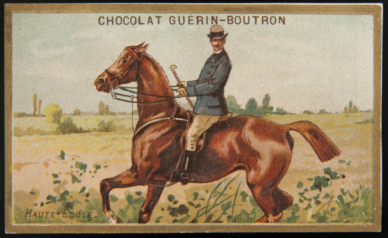 Testu & Massin ; Testu & Massin et F. Champenois & Cie carte réclame chromo Paris 1888-1889 1995.1.2866.5 Photo