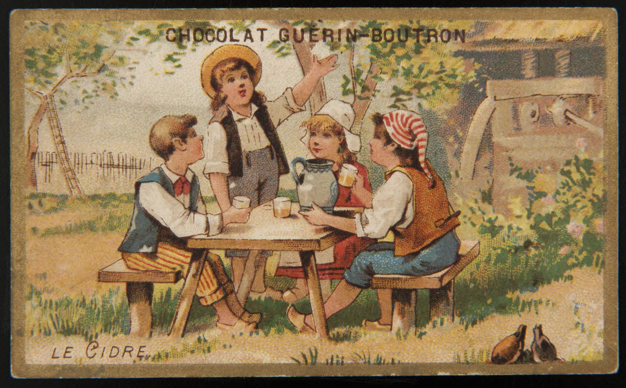 Testu & Massin ; Testu & Massin et F. Champenois & Cie carte réclame chromo Paris 1888-1889 1995.1.2867.3 Photo