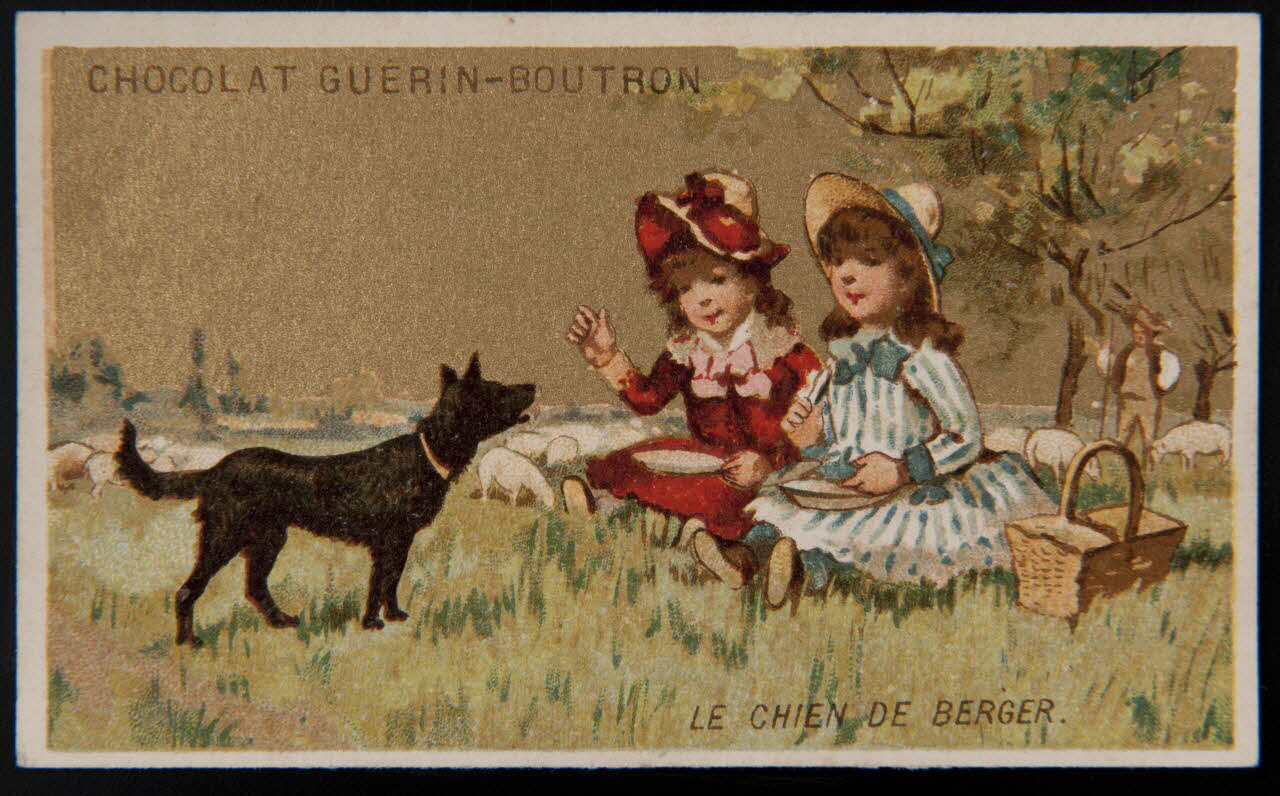 Testu & Massin ; Testu & Massin et F. Champenois & Cie carte réclame chromo Paris 1888-1889 1995.1.2868.2 Photo