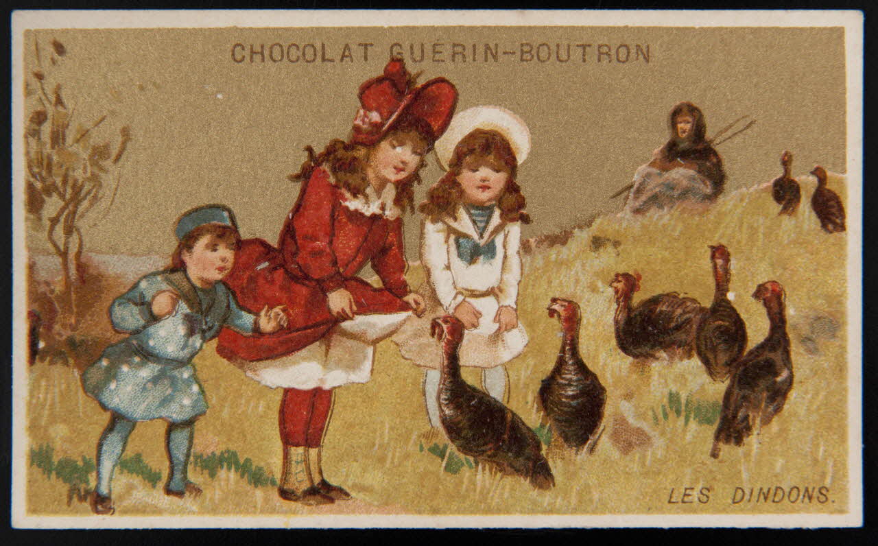 Testu & Massin ; Testu & Massin et F. Champenois & Cie carte réclame chromo Paris 1888-1889 1995.1.2868.4 Photo