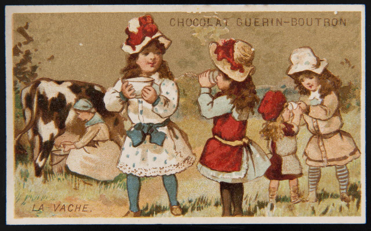 Testu & Massin ; Testu & Massin et F. Champenois & Cie carte réclame chromo Paris 1888-1889 1995.1.2868.6 Photo