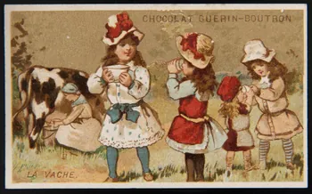 Testu & Massin ; Testu & Massin et F. Champenois & Cie carte réclame chromo Paris 1888-1889 1995.1.2868.6 Photo