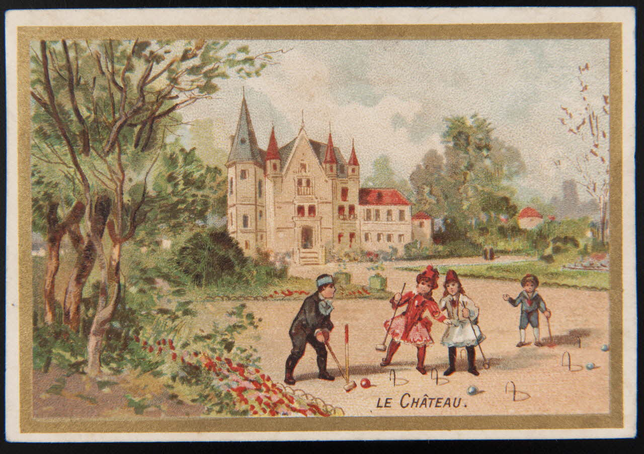 Testu & Massin carte réclame chromo Paris 1876-1903 1995.1.2869.1 Photo