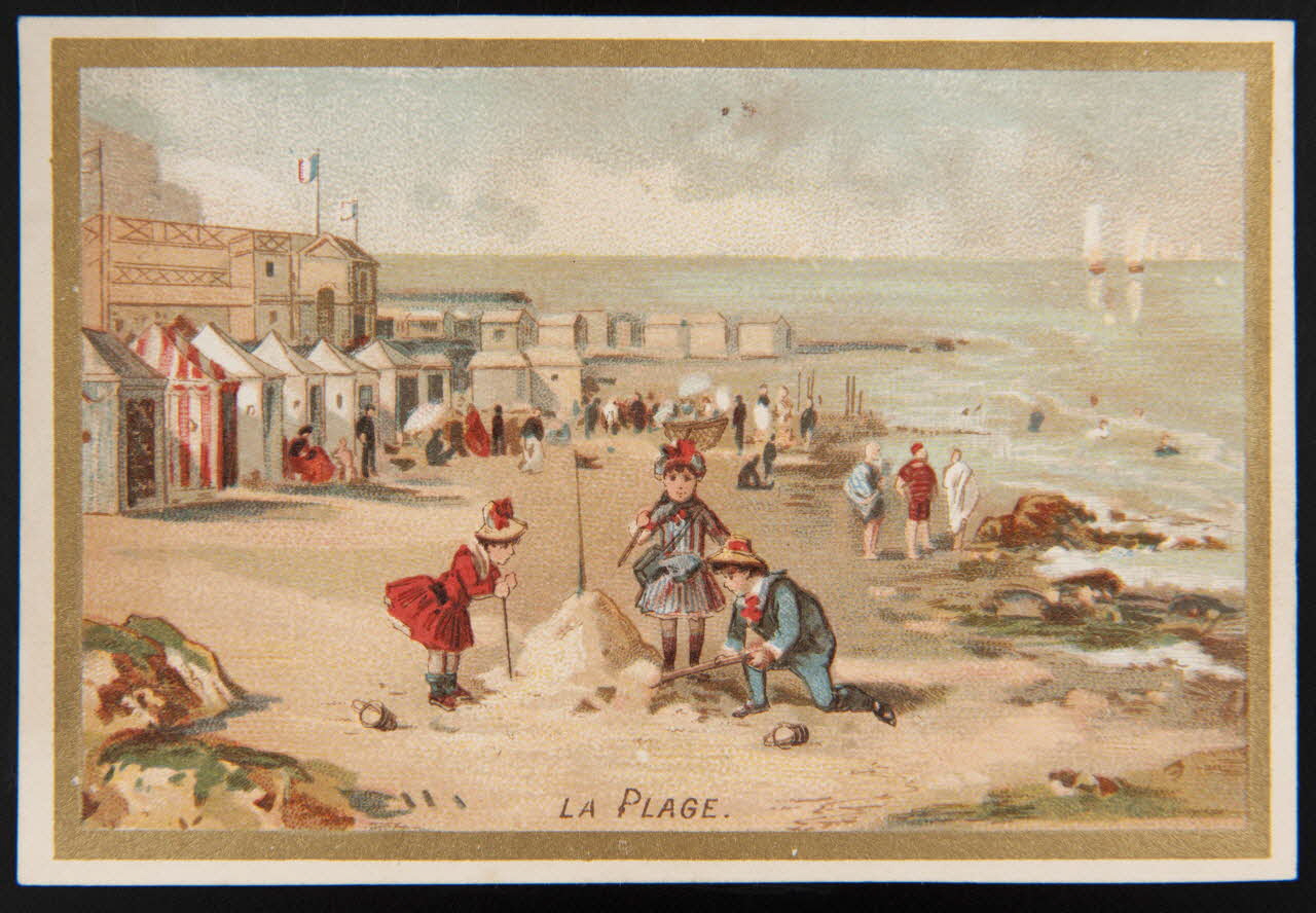 Testu & Massin carte réclame chromo Paris 1876-1903 1995.1.2869.3 Photo