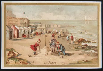 Testu & Massin carte réclame chromo Paris 1876-1903 1995.1.2869.3 Photo