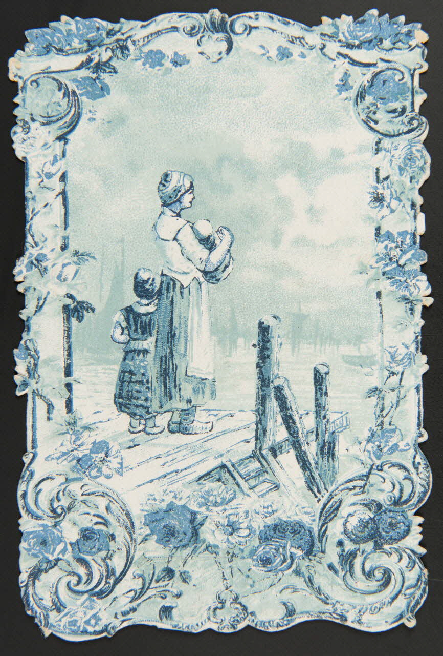 Gombert carte réclame chromo Paris 1890-1914 1995.1.2876.1 Photo