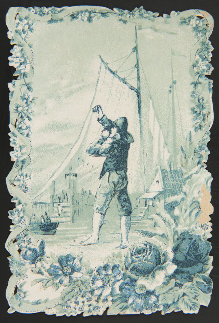 Gombert carte réclame chromo Paris 1890-1914 1995.1.2876.3 Photo