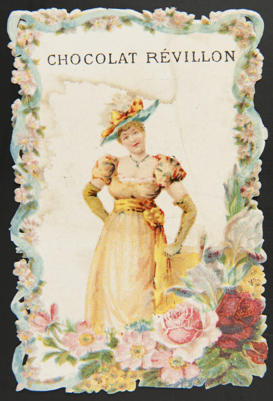 Gombert carte réclame chromo Paris 1890-1914 1995.1.2877.3 Photo