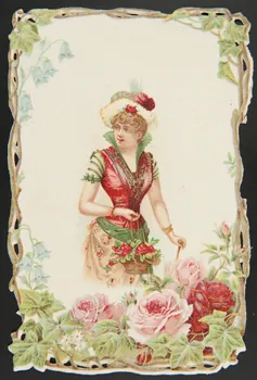 Gombert carte réclame chromo Paris 1890-1914 1995.1.2877.5  Photo