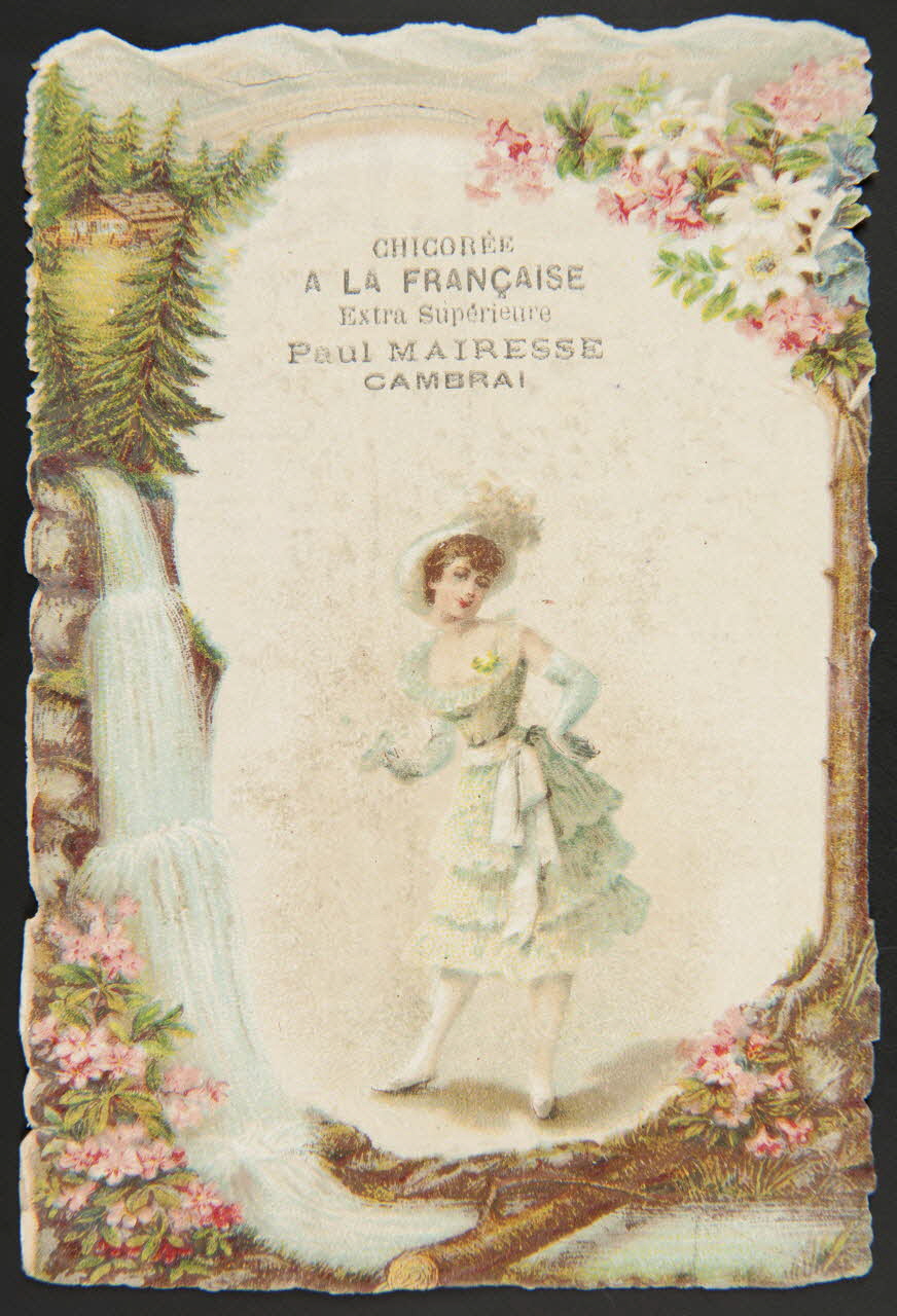 Gombert carte réclame chromo Paris 1890-1914 1995.1.2877.7 Photo