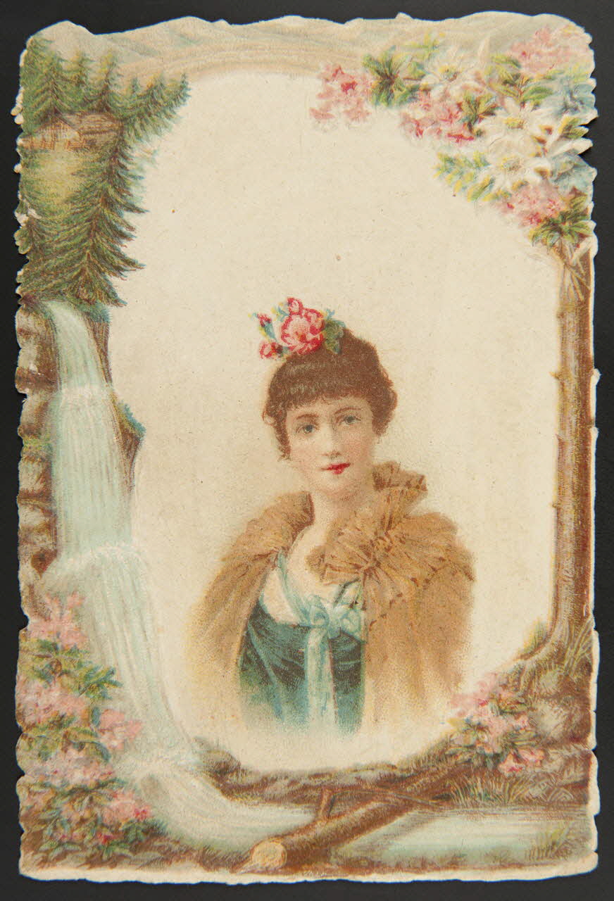 Gombert carte réclame chromo Paris 1890-1914 1995.1.2877.8 Photo