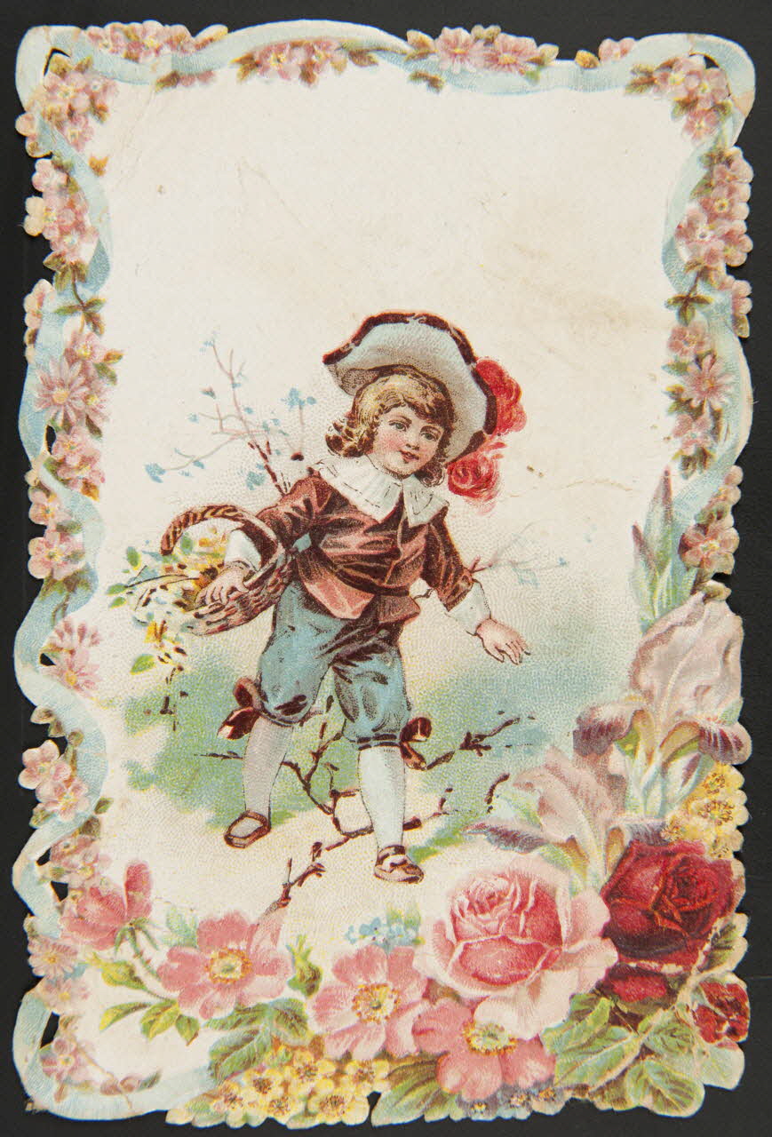 Gombert carte réclame chromo Paris 1890-1914 1995.1.2878.2 Photo